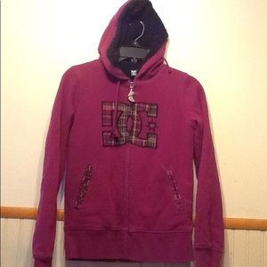 DC  warm Hoodie, sz. S .. VGC !!